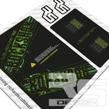 RS STYLE VIVID R2C GALAXY DECAL KIT