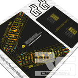 RS STYLE VIVID R2C GALAXY DECAL KIT