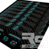 E-THIRTEEN TRSr CARBON WHEEL DECALS