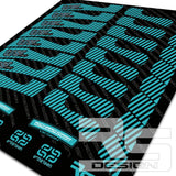 E-THIRTEEN TRSr CARBON WHEEL DECALS